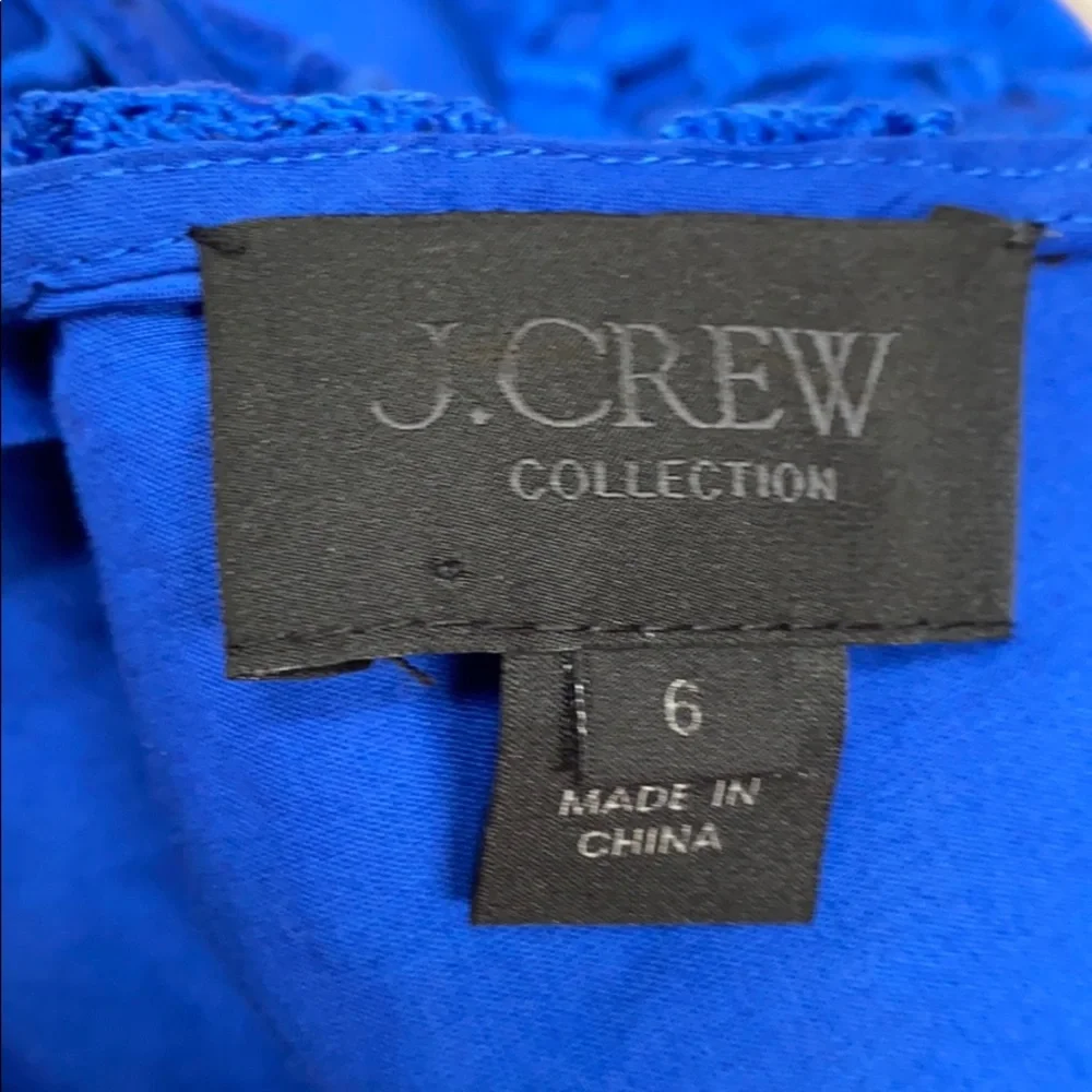 LIKE NEW JCrew Collection Lace Crop Top